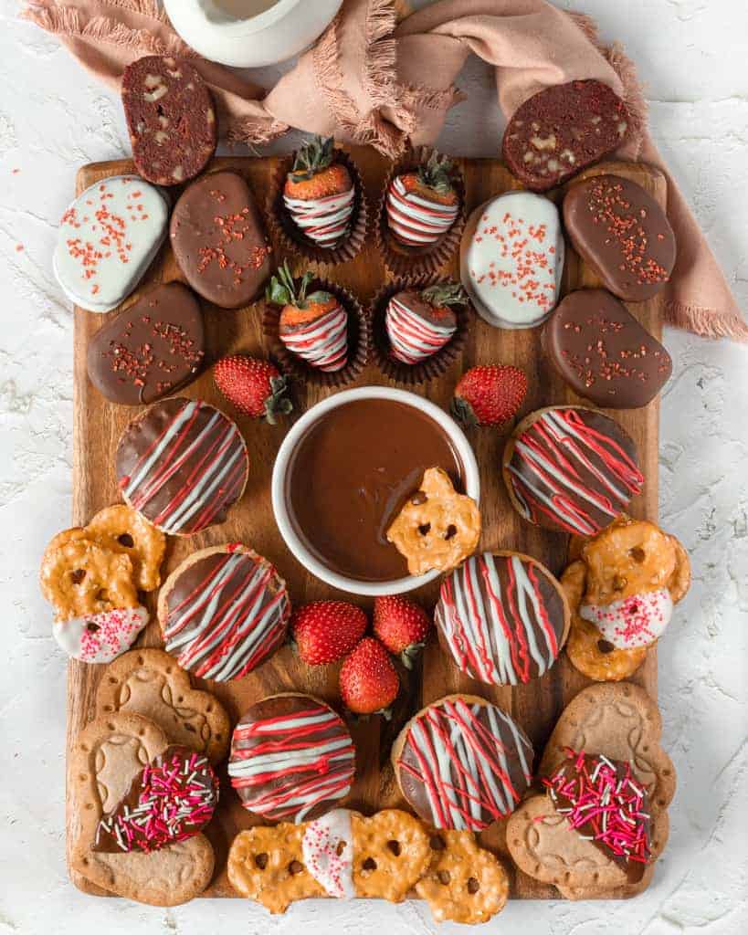 Decadent Valentine’s Chocolate Board