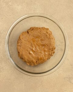 Photo of the moustokouloura cookie dough.
